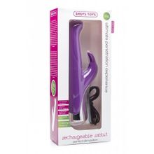 Shots Media BV Фиолетовый перезаряжаемый вибратор Rechargeable Rabbit Purple - 23,5 см.