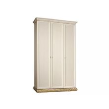 Ярцево Шкаф 3-х дв. для платья и белья (без зеркал) Тиффани ТФШ 2 3 штрих-лак золото ID - 312995