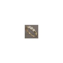 Золотое кольцо  обручальное с бриллиантами арт.19836