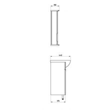 ASB-Mebel Мебель для ванной Алекса 60 R