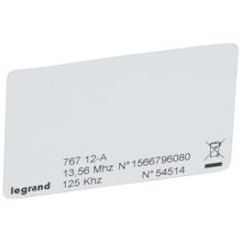 Ключ-Карта Mifare 125кгц | код 076712 | Legrand