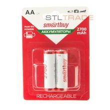 Аккумуляторы NiMh AA 2700mAh SmartBuy 2шт. в блистере