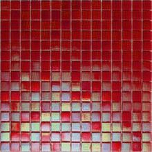 Стеклянная мозаика Rose Mosaic Rainbow WB96 (плитка 20x20 мм), сетка 327*327 мм (в коробке 2.14 м2)
