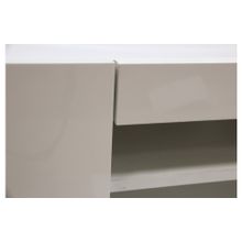 Алмаз. Любимый дом Бруклин Тумба под ТВ 1600 (Белый глянец), исполнение 1