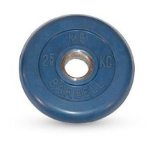 MB Barbell MB-PltC50-2,5 обрезиненный