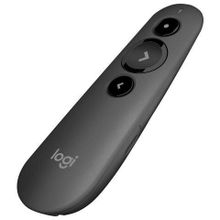 Презентер (пульт ДУ) LOGITECH R500, радиус действия 20 м, чёрный, 910-005386