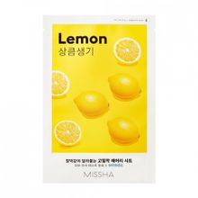 MISSHA Airy Fit Sheet Mask Lemon Маска для лица с экстрактом лимона