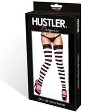 Hustler Lingerie Париджины в черно-белую полоску