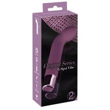 Фиолетовый G-стимулятор с вибрацией G-Spot Vibe - 16 см. (244762)