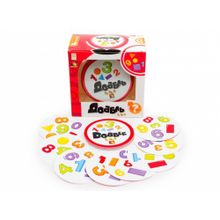 Настольная игра "Доббль: Цифры и формы" (Spot It! Numbers & Shapes)