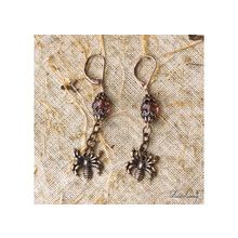 Сережки "пауки"