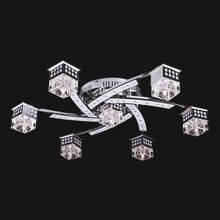 Eurosvet 4939 7 хром синий+красный+фиолетовый