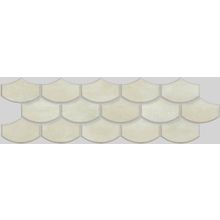 Apavisa Nanocorten White Flake Mosaico Lappato 14.73x44.63 см