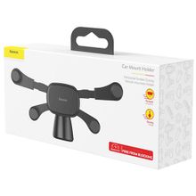 Baseus Автомобильный держатель Baseus Horizontal Screen Gravity Holder black
