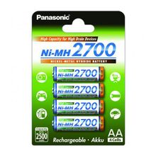 Аккумулятор Panasonic AA 2700 4BP BK-3HGAE 4BE 2700mAh 4 шт (82734)