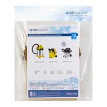 PK-217 10 Фильтр-мешки Airpaper бумажные для пылесоса, 10 шт