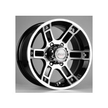 Колесные диски Racing Wheels H-468 7,0R15 6*139,7 ET0 d110,5 BK F P