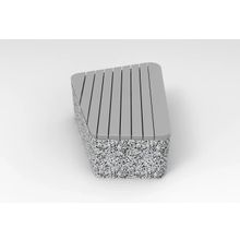 Комплекс бетонных скамеек серии Uniun закрытые