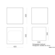 FALMEC RUBIK ISOLA 43 (450) BL