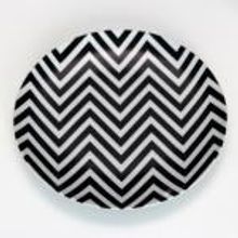 BadLab Набор керамических тарелок zigzag арт. 0066