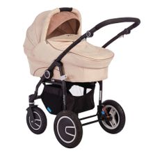 Babyhit Коляска C3011 Luxкомбинированный молочный с коричневым