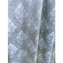Ткань для штор Ромбы, бирюзово-серый