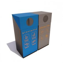 Урна «МЕГАПОЛИС» для раздельного сбора мусора