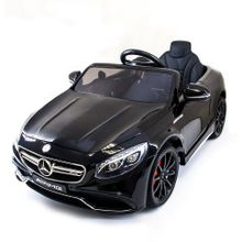 Детский электромобиль Mercedes Benz S63 LUXURY 2.4G - Black - HL169-LUX-B