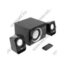 Колонки SVEN MS-300 Black (2x3W +Subwoofer 6W дерево, USB, SD, FM, ПДУ)