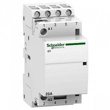 Модульный контактор  iCT 4P 25А 400 24В AC |  код.  A9C20134 |  Schneider Electric