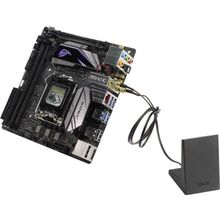 Мат. плата ASUS STRIX B250I GAMING (RTL) LGA1151    B250    PCI-E HDMI+DP GbLAN+WiFi+BT SATA Mini-ITX 2DDR4