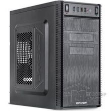 Crown Корпус MiniTower CMC-403 black mATX CM-500office