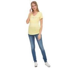 Футболка Ялта для беременных и кормящих, цвет желтый (ss17)