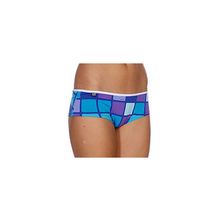 Трусы женские 69Slam Microfib Other Square Blue M-Short