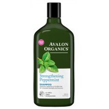 Avalon Organics PEPPERMINT Strengthening Shampoo   Шампунь с маслом мяты укрепляющий AVALON ORGANICS