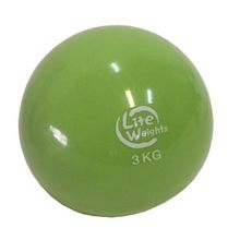 Медбол Lite Weights 1703LW 3 кг (салатовый)