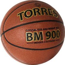 Мяч баскетбольный Torres BM900,  р.7 темнокоричневый
