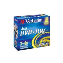 Диск Slim case (box) Verbatim miniDVD+RW 1.4ГБ 4x (3 шт)
