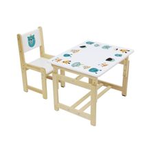 ПМ: Polini Комплект растущей детской мебели Polini kids Eco 400 SM 68х55 см