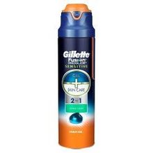 Гель для бритья Gillette Fusion ProGlide Sensitive 2-в-1 Alpine Clean, 170 мл