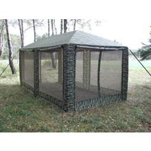 Митек Шатер Митек Пикник 2,5х5 м со стенками (2 места) (беж хаки)