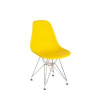 Tetchair Стул CINDY IRON CHAIR (EAMES) (mod. 002), желтый 4 штуки