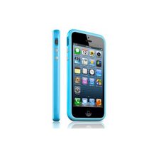 Бампер для iPhone 5, цвет blue