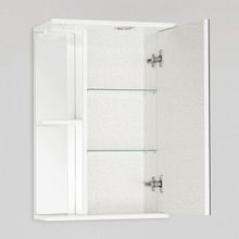 Зеркало-шкаф Style Line Эко Стандарт Николь 45 С белый