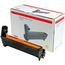 OKI C5100, C5200, C5300, C5400, Type C6 фотобарабан жёлтый