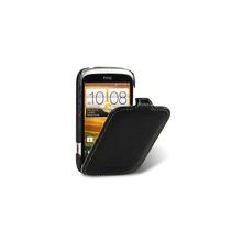 Кожаный чехол  Melkco для HTC Desire C чёрный