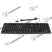 Клавиатура Гарнизон "GK-100", черный (USB) (ret) [140489]