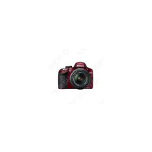 Фотокамера цифровая Nikon D3200 Kit 18-55 VR. Цвет: красный