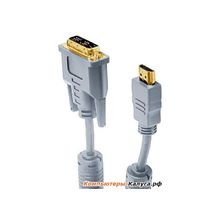 Кабель HDMI вилка - DVI-D вилка, длина 5м  BW1513