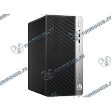 Сист. блок HP "ProDesk 400 G4 MT" 1KP07EA (Core i3 7100-3.90ГГц, 4ГБ, 256ГБ SSD, HDG, DVD±RW, LAN, W10 Pro) + клавиатура + мышь [138664]